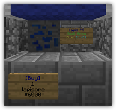 Market signs example